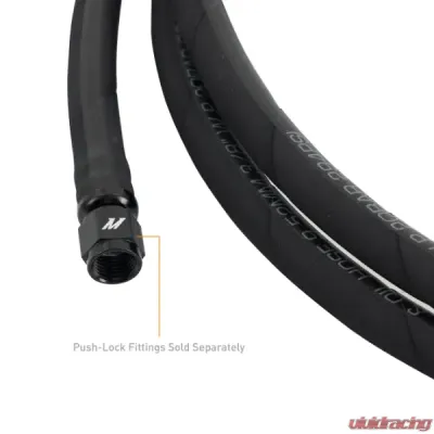 Mishimoto 4AN 10ft Push Lock Hose - MMHOSE-PL-04-120