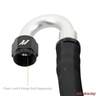 Mishimoto 10AN 10ft Push Lock Hose - MMHOSE-PL-10-120