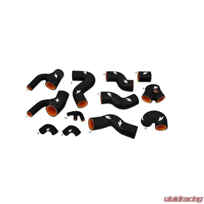 Mishimoto Silicone Hose Kit Audi S4 | S4 Avant 2000-2002 - MMHOSE-S4-97TBK