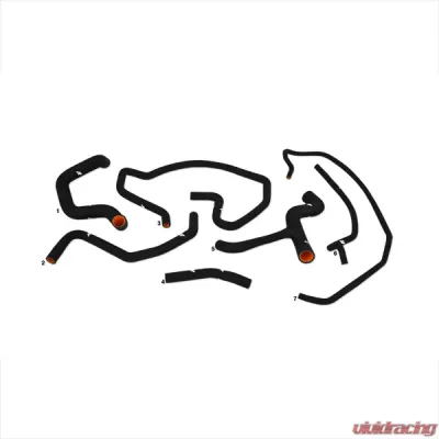 Mishimoto Silicone Hose Kit Ford Focus 2000-2007 - MMHOSE-SVT-02BK