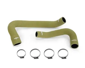 Mishimoto Olive Drab Silicone Hose Kit Jeep Wrangler 2007-2011