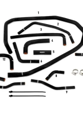 Mishimoto Silicone Radiator Coolant Ancillary Hoses Kit                                     - MMHOSE-WRX-15ANCBK - Image 6