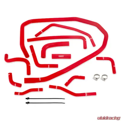 Mishimoto Silicone Radiator Coolant Ancillary Hoses Kit - MMHOSE-WRX-15ANCRD