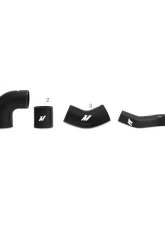 Mishimoto Upper Intercooler Pipe Kit Mitsubishi Lancer Evolution 2001-2007                                     - MMICP-EVO-01UBK - Image 5