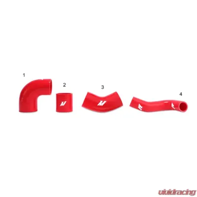 Mishimoto Upper Intercooler Pipe Kit - MMICP-EVO-01URD