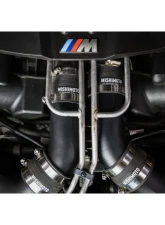 Mishimoto Micro-Wrinkle Black Charge Pipes                                     - MMICP-F10-12MWBK - Image 2