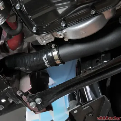 Mishimoto Performance Silver Intercooler Kit w/ Red Pipe Toyota GR Corolla 2023-2025 - MMINT-GRC-23KSLRD