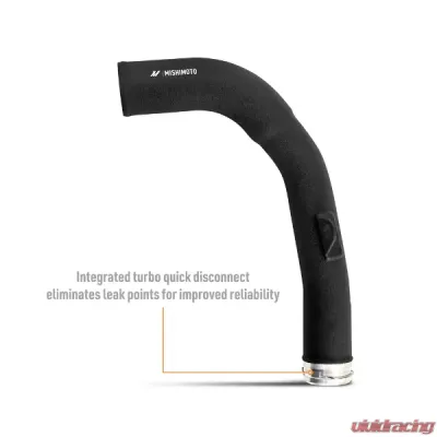 Mishimoto Charge Pipe - MMICP-WRX-22MWBK
