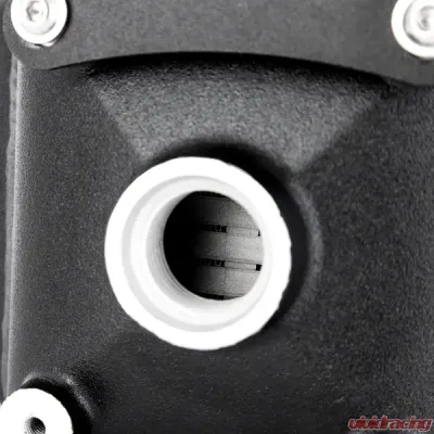 Mishimoto 1000 HP Air-to-Water Intercooler Opposite Side Single-Pass Coolant Flow - MMINT-A2W-SPR-2