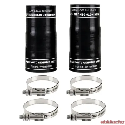 Mishimoto High-Mount Intercooler Kit w/ Black Core & Black Pipes Ford Bronco 2021-2023 - MMINT-BR23-21HKBKBK