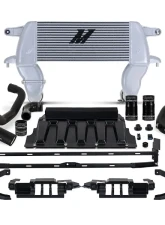 Mishimoto High-Mount Intercooler Kit w/ Silver Core & Black Pipes Ford Bronco 2021-2023                                     - MMINT-BR23-21HKSLBK - Image 12