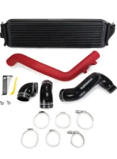 Mishimoto Performance Intercooler Kit w/ Red Pipes Honda Civic Type R 2017-2021                                     - MMINT-CTR-17KBKWRD - Image 2