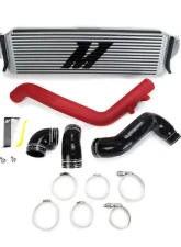 Mishimoto Performance Intercooler Kit w/ Red Pipes Honda Civic Type R 2017-2021                                     - MMINT-CTR-17KSLWRD - Image 2