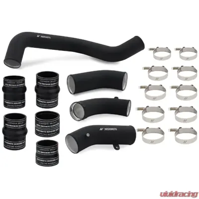 Mishimoto Performance Intercooler w/ Black Pipes Chevrolet Silverado | GMC Sierra 2500 | 3500 HD 2017-2019 - MMINT-DMAX-17KBKBK