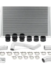 Mishimoto Performance Intercooler w/ Polished Pipes Chevrolet Silverado | GMC Sierra 2500 | 3500 HD 2017-2019                                     - MMINT-DMAX-17KSLP - Image 8