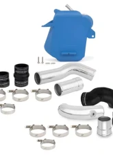 Mishimoto Powerstroke Air-To-Water Intercooler Kit w/ Polished Pipes Ford F-250 | F-350 | F-450 | F-550 Super Duty 2011-2016                                     - MMINT-F2D-11KBLP - Image 2