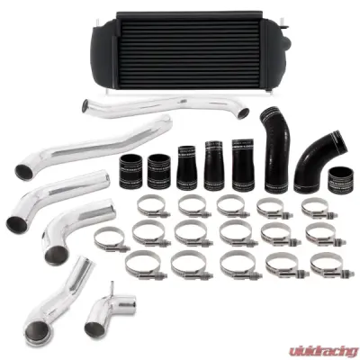 Mishimoto Performance Intercooler Kit w/ Polished Pipes - MMINT-F35T-17KPBK