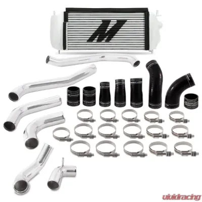 Mishimoto Performance Intercooler Kit w/ Polished Pipes - MMINT-F35T-17KPSL