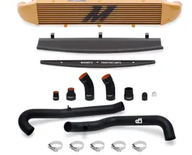 Mishimoto Front Mount Intercooler Kit w/ Black Pipes