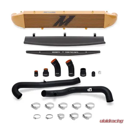Mishimoto Front Mount Intercooler Kit w/ Black Pipes Ford Fiesta ST 2014-2019 - MMINT-FIST-14KBG