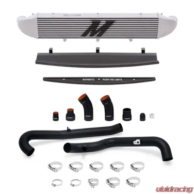 Mishimoto Front Mount Intercooler Kit w/ Black Pipes Ford Fiesta ST 2014-2019 - MMINT-FIST-14KBSL