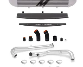 Mishimoto Front Mount Intercooler Kit w/ Silver Pipes