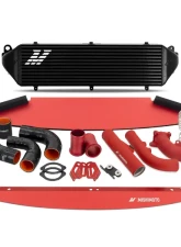 Mishimoto Performance Black Intercooler Kit w/ Red Pipe Toyota GR Corolla 2023-2025                                     - MMINT-GRC-23KBKRD - Image 9