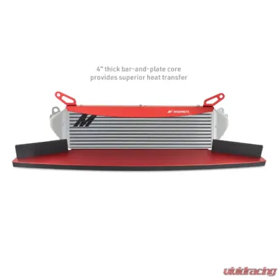 Mishimoto Performance Silver Intercooler Kit w/ Black Pipe Toyota GR Corolla 2023-2025 - MMINT-GRC-23KSLBK