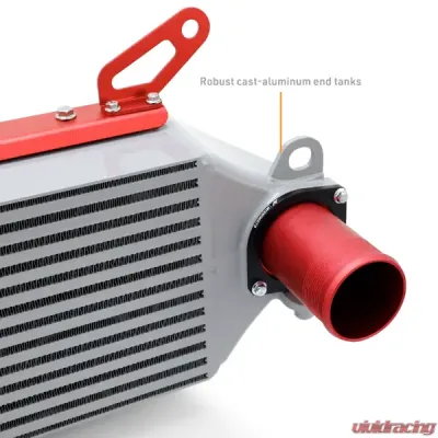 Mishimoto Performance Silver Intercooler Kit w/ Black Pipe Toyota GR Corolla 2023-2025 - MMINT-GRC-23KSLBK