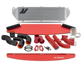 Mishimoto Performance Silver Intercooler Kit w/ Red Pipe Toyota GR Corolla 2023-2025
