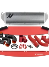 Mishimoto Performance Silver Intercooler Kit w/ Red Pipe Toyota GR Corolla 2023-2025                                     - MMINT-GRC-23KSLRD - Image 9