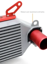 Mishimoto Performance Silver Intercooler Kit w/ Red Pipe Toyota GR Corolla 2023-2025                                     - MMINT-GRC-23KSLRD - Image 7