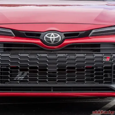 Mishimoto Performance Silver Intercooler Kit w/ Red Pipe Toyota GR Corolla 2023-2025 - MMINT-GRC-23KSLRD