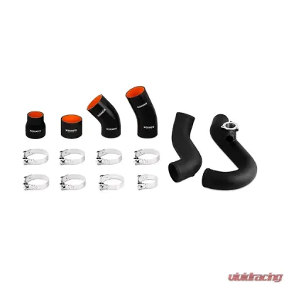 Mishimoto Performance Intercooler Kit w/ Wrinkle Black Pipes Ford Mustang | Mustang GT | Mustang EcoBoost | Mustang Shelby GT350/R/500 | Mach 1 2015-2023 - MMINT-MUS4-15KWBK