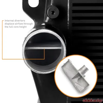 Mishimoto Performance Intercooler w/ Silver Pipes Ram 2500 | 3500 2019-2024 - MMINT-RAM-19KBKP