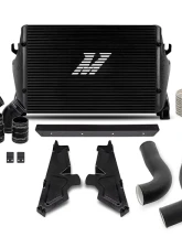Mishimoto Performance Intercooler w/ Wrinkle Black Pipes Ram 2500 | 3500 2019-2024                                     - MMINT-RAM-19KBKWBK - Image 9