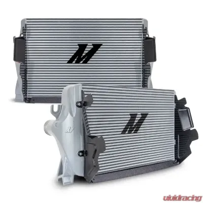 Mishimoto Performance Intercooler w/ Silver Pipes Ram 2500 | 3500 2019-2024 - MMINT-RAM-19KSLP
