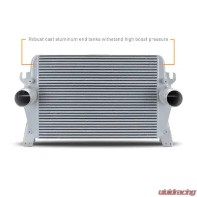 Mishimoto Performance Intercooler w/ Silver Pipes Ram 2500 | 3500 2019-2024 - MMINT-RAM-19KSLP