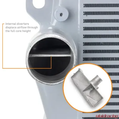 Mishimoto Performance Intercooler w/ Silver Pipes Ram 2500 | 3500 2019-2024 - MMINT-RAM-19KSLP