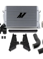 Mishimoto Performance Intercooler w/ Wrinkle Black Pipes Ram 2500 | 3500 2019-2024                                     - MMINT-RAM-19KSLWBK - Image 9