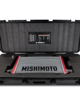 Mishimoto 450mm Black Core Offset Purple Anodized V-Band Gloss Tank Universal Carbon Fiber Intercooler                                     - MMINT-UCF-G4B-C-P - Image 4