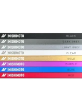 Mishimoto 450mm Black Core Offset Purple Anodized V-Band Gloss Tank Universal Carbon Fiber Intercooler                                     - MMINT-UCF-G4B-C-P - Image 13