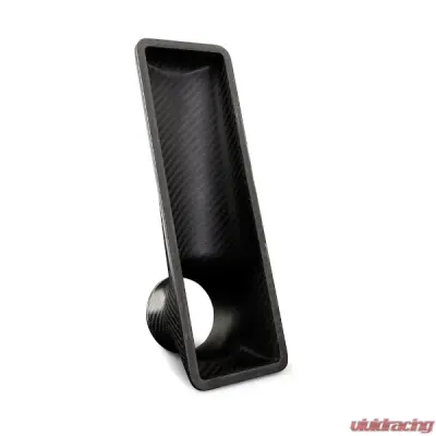 Mishimoto 450mm Black Core Offset Purple Anodized V-Band Gloss Tank Universal Carbon Fiber Intercooler - MMINT-UCF-G4B-C-P