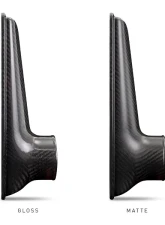 Mishimoto 450mm Black Core Offset Purple Anodized V-Band Gloss Tank Universal Carbon Fiber Intercooler                                     - MMINT-UCF-G4B-C-P - Image 15