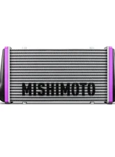 Mishimoto 450mm Black Core Offset Purple Anodized V-Band Gloss Tank Universal Carbon Fiber Intercooler                                     - MMINT-UCF-G4B-C-P - Image 16
