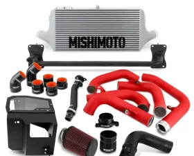 Mishimoto Intercooler Kit w/ Intake Silver Core WRD Pipes Subaru WRX 2022-2024