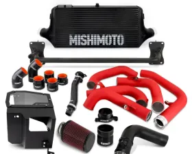 Mishimoto Intercooler Kit w/ Intake Black Core WRD Pipes Subaru WRX 2022-2024