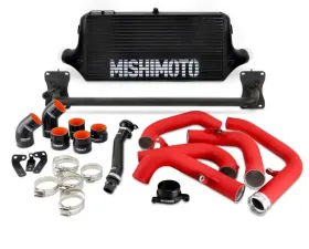 Mishimoto Front Mount Intercooler Kit w/ Black Core WRD Pipes