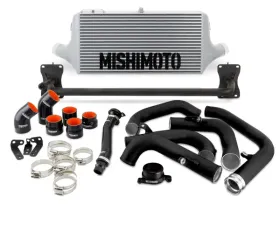 Mishimoto Front Mount Intercooler Kit w/ Silver Core MWBK Pipes
