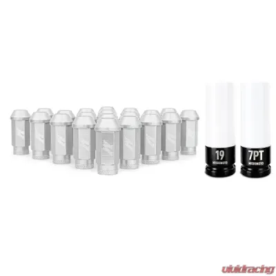 Mishimoto 1/2x20 Aluminum Locking Lug Nuts Set - 23pcs - MMLG-1220-23LSL